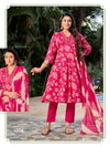 Affairs Vol 1 By Sankheswer Rayon Kurti With Bottom Dupatta Wholesale Market